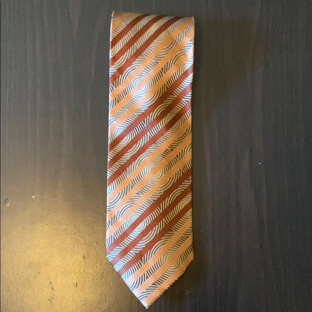 $10 Ties: Steven Land Brown and Tan Tie